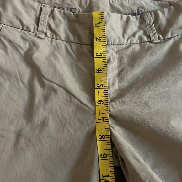 J Crew Andie Chino Tuxedo Stripe Pants Size 6 - Picture 6 of 13
